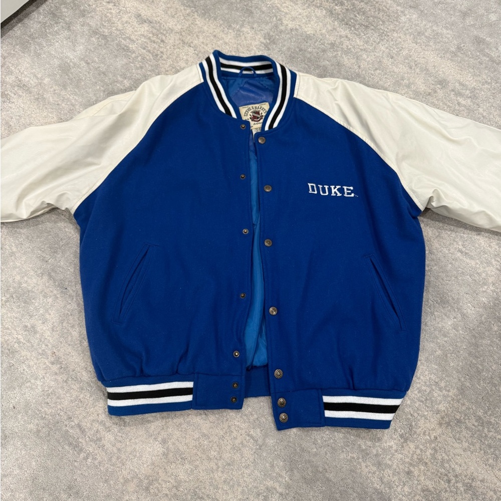 Steve & Barry's Blue and White Varsity Jacket